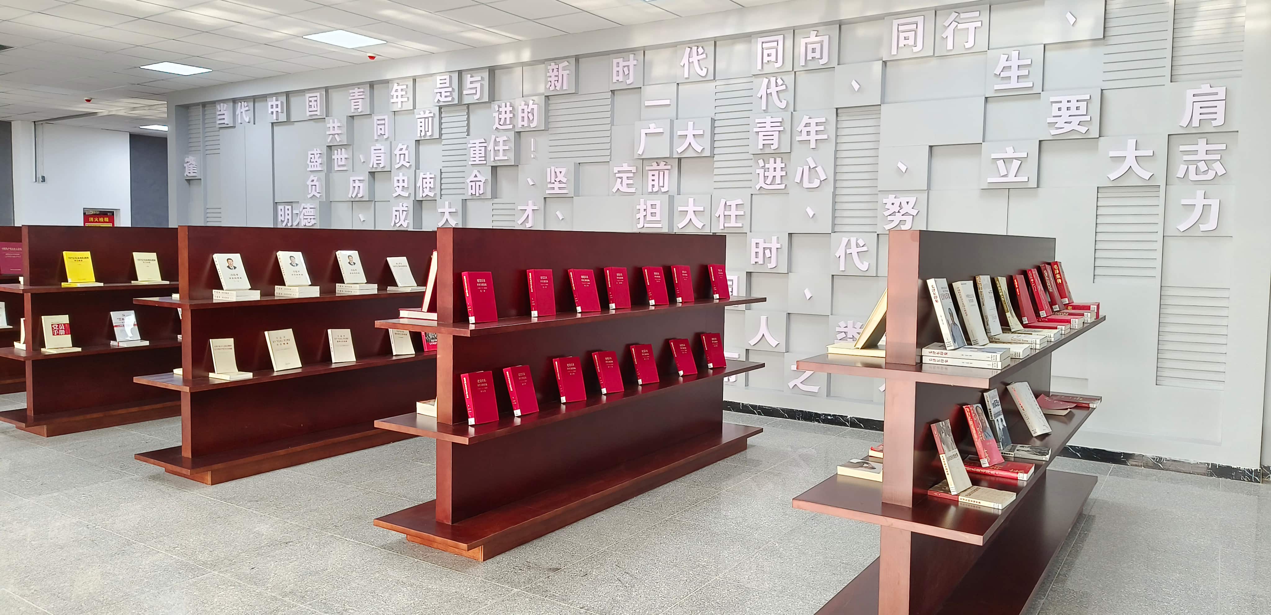 新疆某技术学院智慧电子阅览室